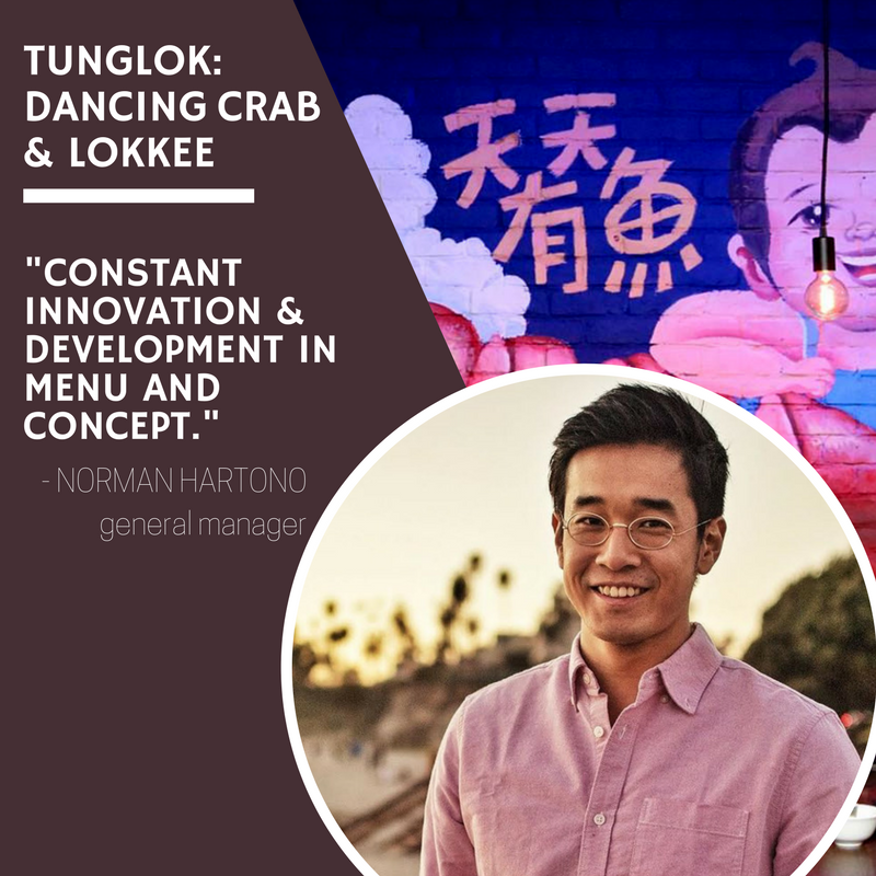 Secrets to Success: Norman Hartono, Dancing Crab & Lokkee