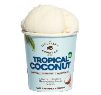 Tropical Coconut Frozen Dessert