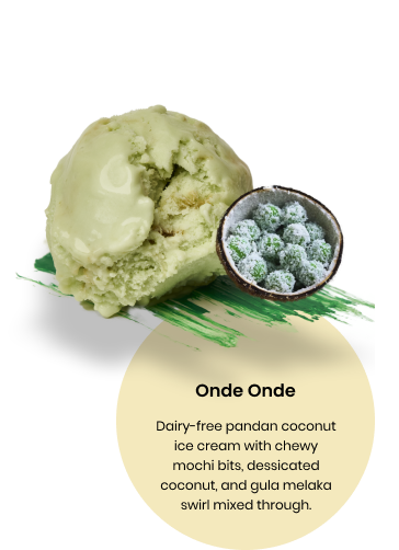 Onde Onde Frozen Dessert